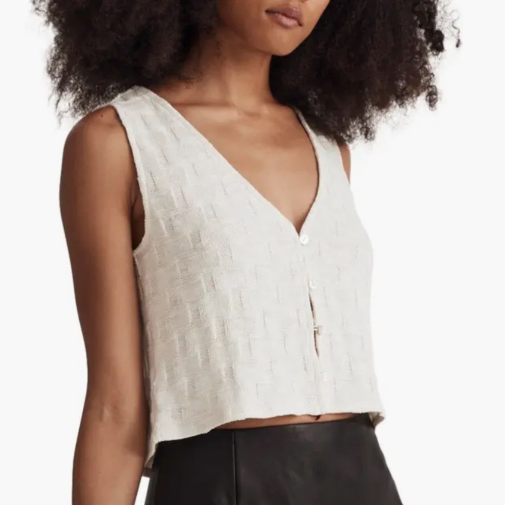 Madewell Basketball Stitch Vest